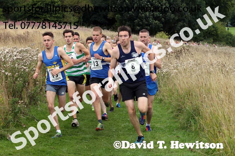 Senior mens relay Sunderland Harriers Open Cross Country. Photo: David T. Hewitson/Sports for All Pics